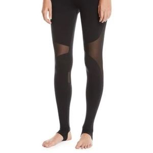 ALO YOGA - Coast Mesh Panel Sport Leggings Size XS